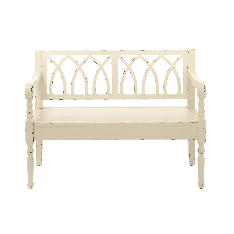 Cole & Grey Wood Bench & Reviews Wayfair